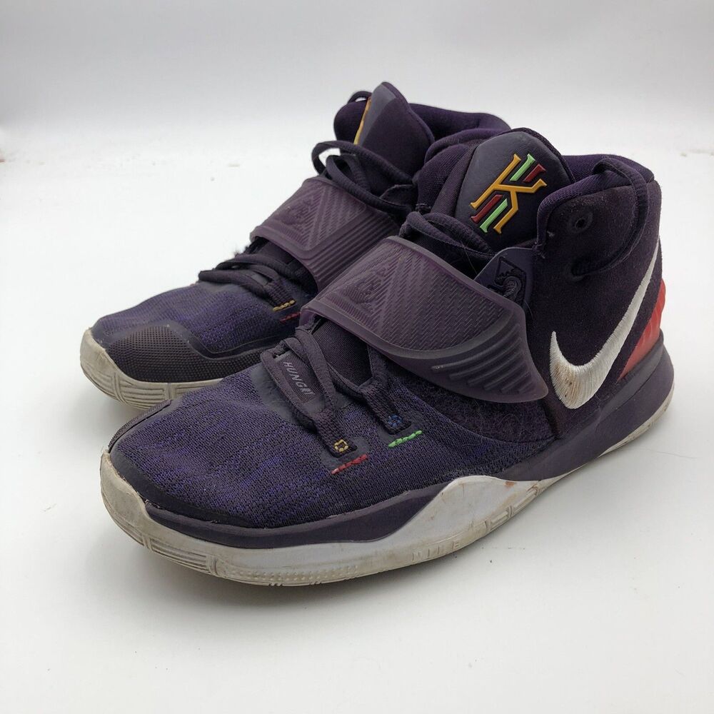 Nike Kyrie 6 Enlightenment Basketball Shoes BQ4630 500 Grand Purple - Sz 5.5Y/7W